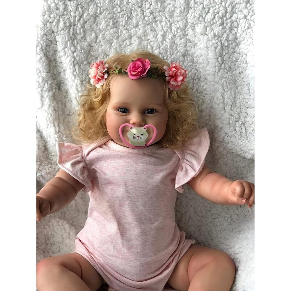 ❤️ 20 Inch Girl Doll ‎Silicone Vinyl with Soft Body